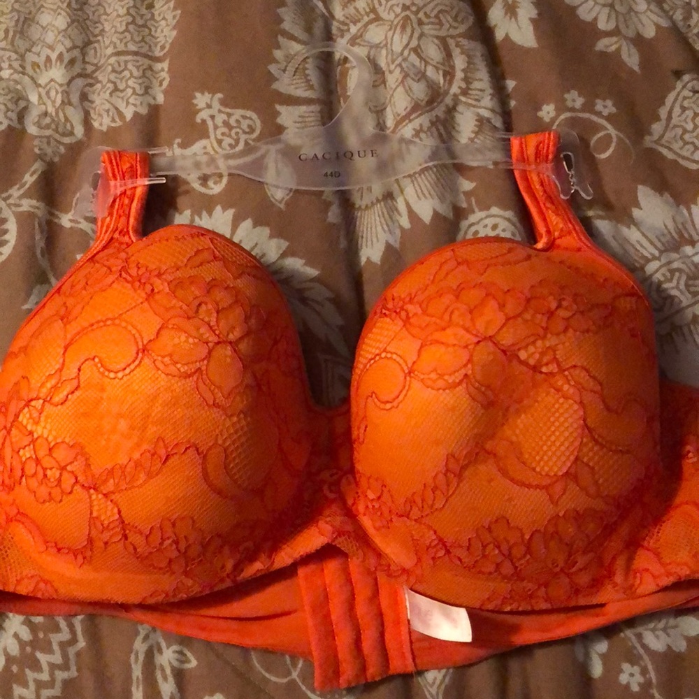 Orange bra